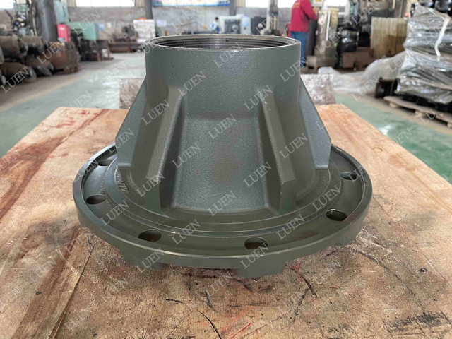 Accesorios para remolque, piezas de eje Fuwa con buje incorporado de 16 toneladas