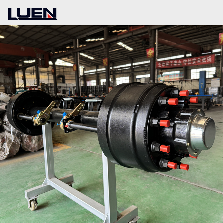 محاور من النوع البرازيلي شديدة التحمل 13T لشبه المقطورات والشاحنات