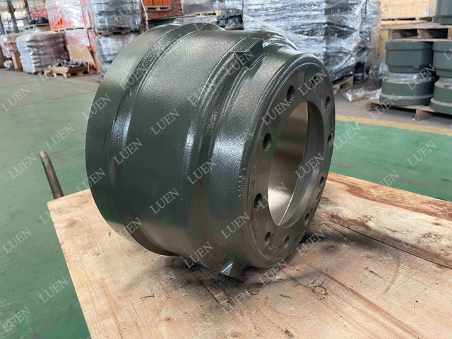 Accesorios para eje de remolque, tambor de freno externo estilo americano 13t fuwa