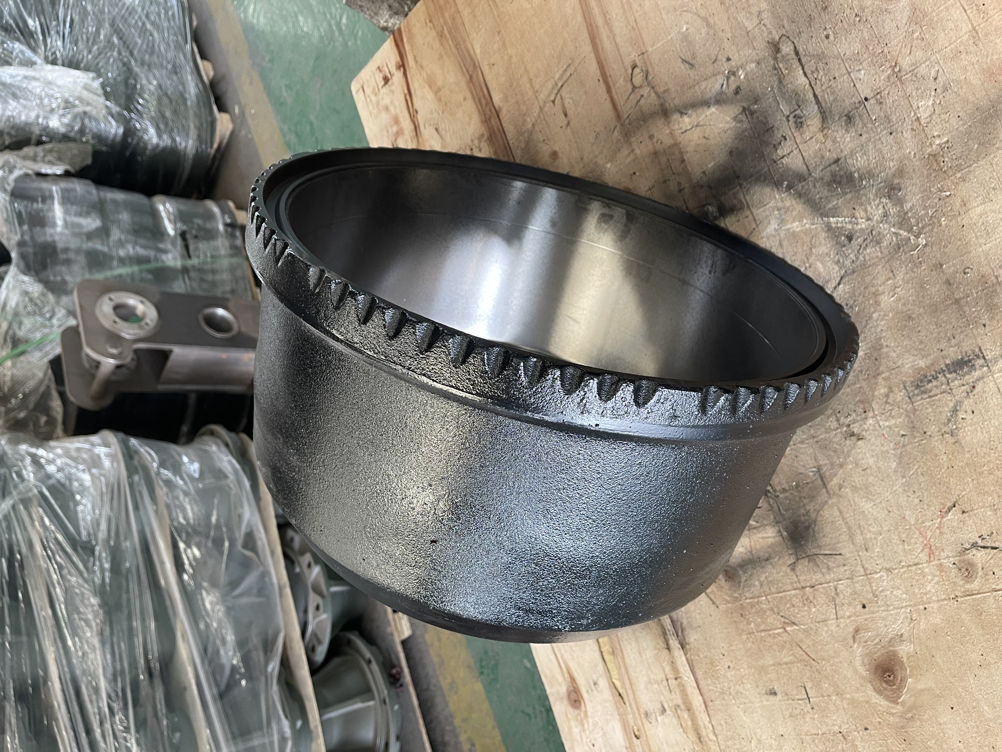 Tambour de frein de pi&egrave;ces d'essieu robustes pour camion